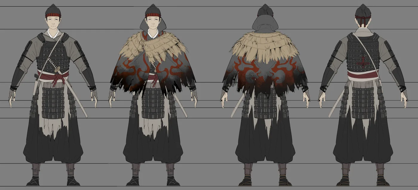 Idate Kōhei · character turnaround